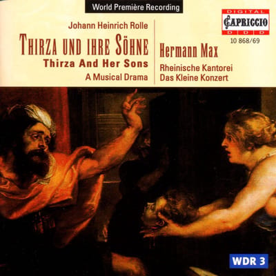 Rheinische Kantorei, Das Kleine Konzert, Hermann Max - Rolle: Thirza Und Ihre Söhne (2 CD)