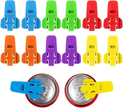 Complete Set van 12 Blikopeners voor Aluminium Blikjes, Ideaal voor Frisdrank en Voedselblikken, Lekvrije Ontwerp