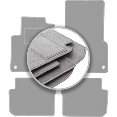 Grijze automatten voor: Smart ForFour I hatchback (2004-2007)
