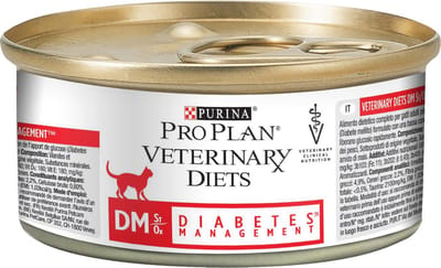 Purina Pro Plan Veterinary Diets Feline DM Diabetes Management Kattenvoer 24 x 195 gram natvoer
