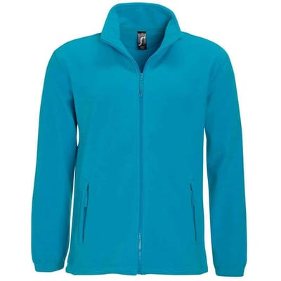 SOLS Volwassen uniseks fleecejack North (Aqua)