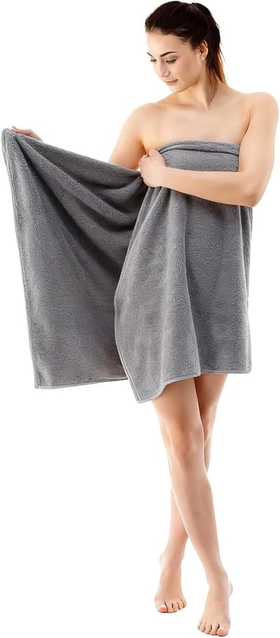 Extra Grote XXL Badlaken Microvezel 100x200 cm Strandhanddoek Sauna