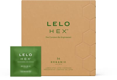 LELO HEX Organic - condooms - 54 mm - 36 stuks