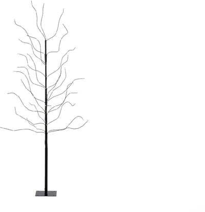 Luca Lighting Boom met Warm Witte LED Verlichting - H150 x Ø15 cm - Zwart