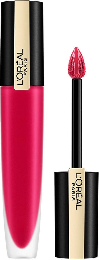 L’Oréal Paris Rouge Signature Lippenstift - 114 I Represent - Roze - Matte Vloeibare Lipstick
