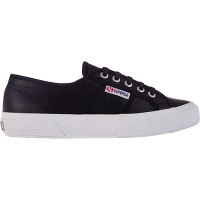 Superga Dames/Dames 2750 Nappaleer Trainers (Zwart, Wit)
