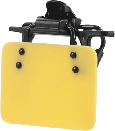 Ooglap voor bril - Afdekplakkers - Training Precisie - Verstelbare clip - 4.50x4.50x1.50CM - Multicolor