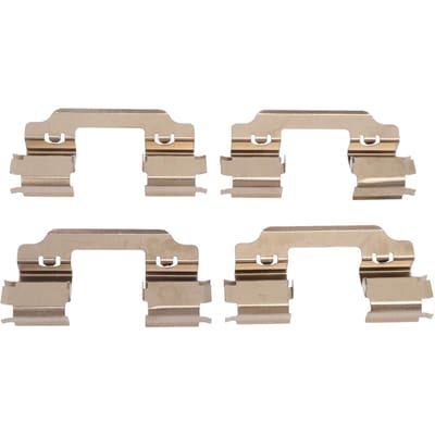 Voorremblok Klauwklemmen Verminderen Remgeluid BPF1648C Rammelende Klemmen voor Schijfremblokken voor Clio beige