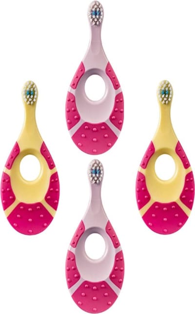 Jordan Tandenborstel baby STEP 1 (0-2 JAAR) 4pack