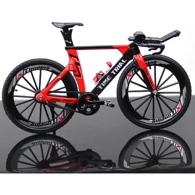1:10 Mini Legering Fietsmodel Gegoten Metaal Vinger Racen Mountainbike Opvouwbare Fiets Ornamenten Collectie Speelgoed Voor Kinderen