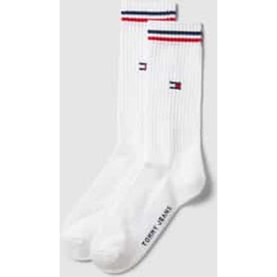 Tommy Hilfiger Lifestyle Crew Sokken/lange tennissokken voor dames en heren, set van 2