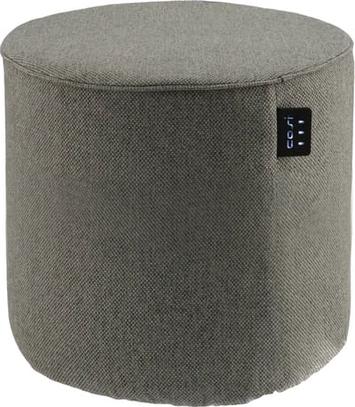 Cosipouf Comfort Grey 45x45cm - 3 Warmtestanden - Wasbare poefhoes - Inclusief oplaadbare batterij en adapter