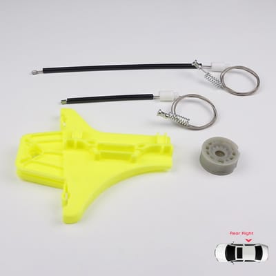 BWR305 Raammechanisme Reparatieset Achterdeur Rechts voor VW Jetta Golf MK5 A5 1K R32 GTI Rabbit Plus 5M1 1K5839462