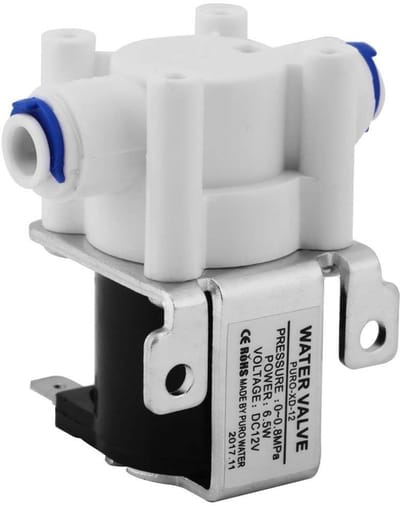 Allecto - Elektrische Solenoid Kogelklep - 1/4 inch - Voor waterzuivering - DC 12V - Hoogwaardige waterregeling - Geschikt voor diverse toepassinge...