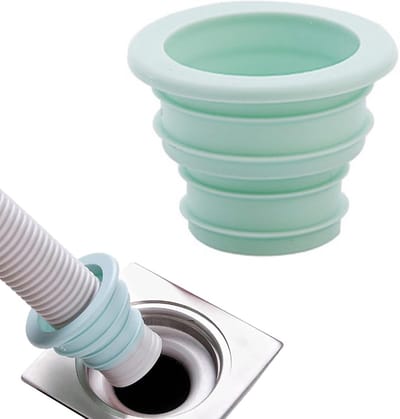 Afvoerplug voor Wasmachine en Keuken, Waterdichte Stop voor Vloerafvoer en Drains, Blauw