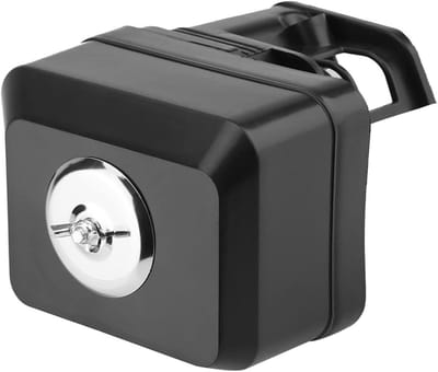 Allecto- Luchtfilterbehuizing - Metalen - Gloednieuw - GX140 GX160 5,5 Pk Motor - Premium Materiaal - Eenvoudige Installatie - Superfijne Kwaliteit - Geschikt voor - Zilvergrijs Model