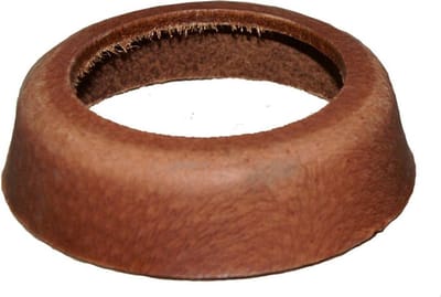 Deltaline - Pompleer voor handpomp - Hoogwaardig Leren Zuigmanchet voor Handpomp - Vervangingsonderdeel voor type NP75 zwengelpomp - zuigerdiameter 75 mm