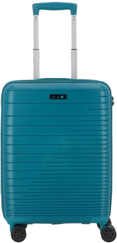 d & n Travel Line 4600 4 wielen Cabinewagen S 55 cm - Harde bagage - TSA slot - petrol