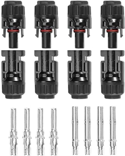 Zonnestekkerset IP67 Waterdicht voor 6 mm² Zonne-installaties – 5 Paar met Montagegereedschap