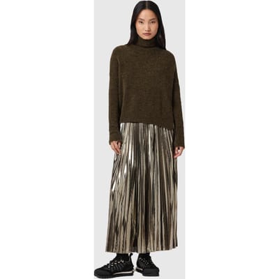 AllSaints Spark Dress Bronze Brown Taglia: XS | Maxi abiti Outlet | Donna | Marrone