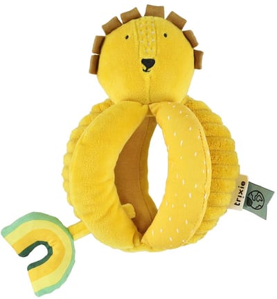 Trixie Mr. Lion Grijpballetje  3m+  Met kreukelgeluid - Ideaal als geboortegeschenk - Leeuw