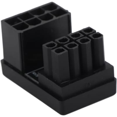 8-pins GPU PCIE U-bocht 180 graden hoek voedingsadapter STD8B-type grafische kaart connector voedingsadapterbord voor desktop zwart