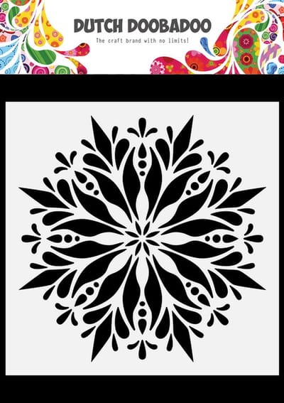 Dutch Mask Art Mandala Square 1 (470.784.090)