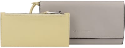LIEBESKIND BERLIN Leren Portemonnee Hilla Valentina Wallet Black Zwart