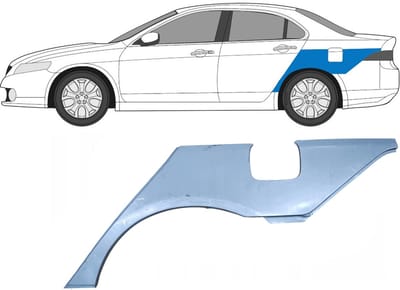 Reparatiepaneel achterspatbord voor Honda Accord 2002-2008 / Links / SEDAN