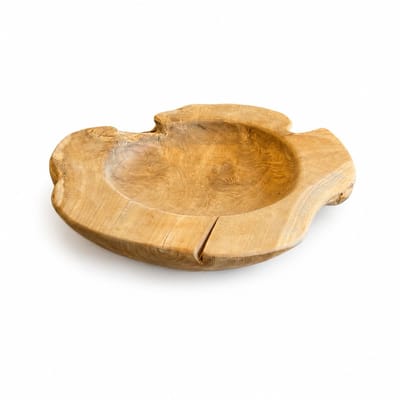 TeakOne - Fruitschaal - D50cm - Hout - Teak - Rond
