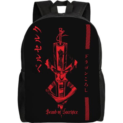 B-Berserkes Laptop Rugzak Vrouwen Mannen Casual Boekentas voor College School Student Avontuur Tassen One Size