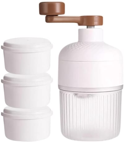 Crushed Ice Machine - Handheld Crushed Ice Machine, Handheld Handheld | Ice Shaver, Snow Cone Manufacturer With Transparent Cool Box, Humani Design Home Smoothie Machine