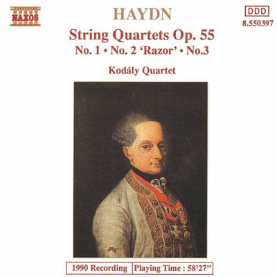 Kodály Quartet - Haydn: String Quartets Op. 55, Nos. 1-3 (CD)