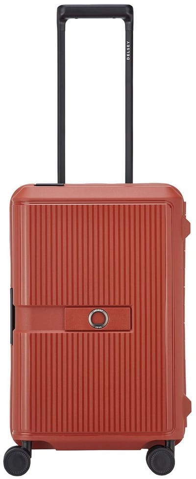 Delsey Vauban Handbagage Spinner 55 cm - 44 liter - 55x35x23 cm - terracotta