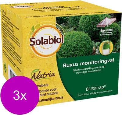 Solabiol Natria Buxatrap Buxus Monitoringval - Insectenbestrijding - 3 x 1 stuk