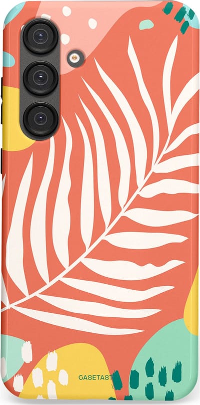Casetastic Hoesje Geschikt voor Samsung S25 Plus - Stijlvolle Beschermende Duo-layer Case - Zomeravond