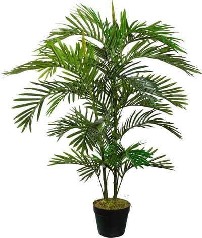 Kunstplant Areca palm H120 cm - HTT Decorations kunstplanten