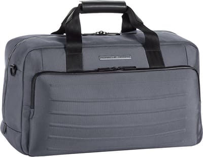PORSCHE DESIGN Leren Reistas Roadster Pro Weekender Anthracite Grijs