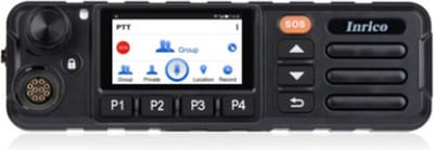 Inrico TM-7 PLUS MK2 V 2.0 Upgrade Zello 4G LTE mobilofoon met GPS, Wifi en Bluetooth