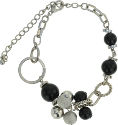 Behave - armband met kralen en bedels - stijlvol voor urban chic look
