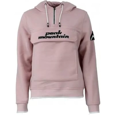Dames fleece sweater met capuchon Peak Mountain Aflow