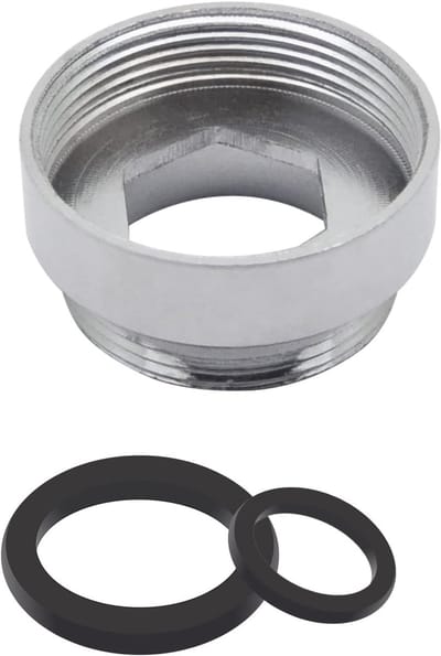 Kraan Adapter, 1 Stks Beluchter Connector Kraan Adapter Vrouwelijke 24mm - 22mm voor Keuken Waterbesparende Water Filter Vrouwelijke Kraan