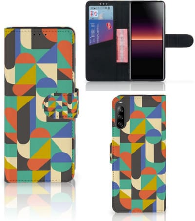 Sony Xperia L4 Telefoon Hoesje Funky Retro