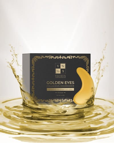 Velveux Collageen oogmasker 24 STUKS (12 paar) - wallen en donkere kringen - oogpads - hydrogel pads - gezichtsmaskers verzorging - eye patches