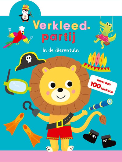 Verkleedpartij Stickerboek: In de Dierentuin