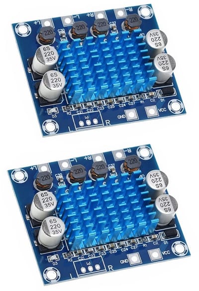 2 Stuks Digitale Stereo Audio Versterker 30W + 30W - 2.0 Kanaals Klasse D Versterker 8-26V