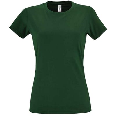 SOLS Dames/Dames Imperial T-shirt (Fles groen)