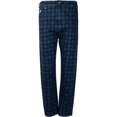 Lois Barbara-l 7160 Harry Checks Stone Printed Size: W24 | Straight Pants Outlet | Dames |