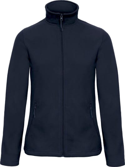 B&C Collectie Vrouwen/dames ID 501 Microfleece Jasje (Marine)