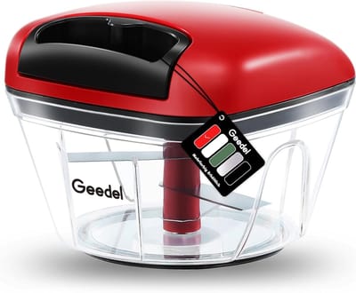 Chopper - Hakmolen - Groentesnijder Electrisch -Roze